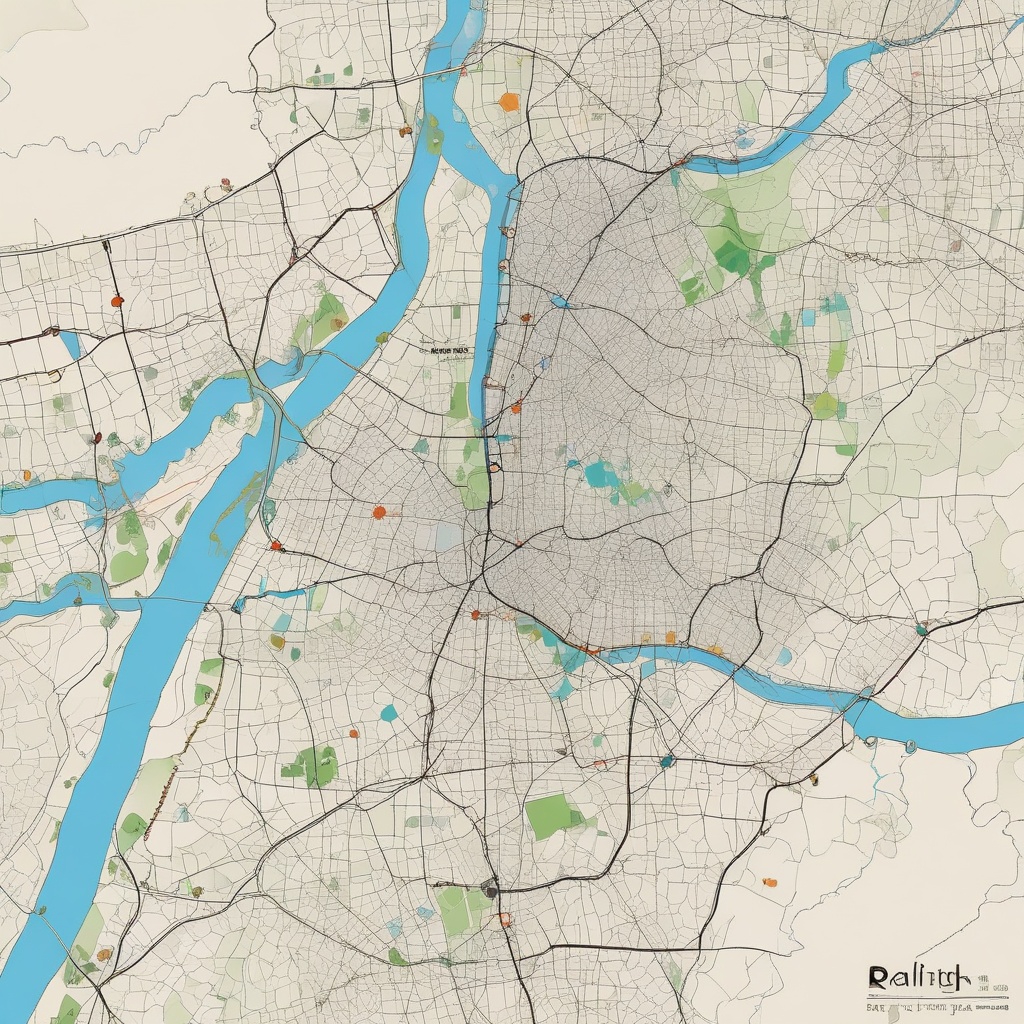 Map showing areas Raleigh Clean Homes serves